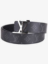 LV Initial 40MM Reversible Leather Belt Black 90CM - LOUIS VUITTON - BALAAN 3