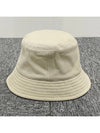 HALEY logo bucket hat ecru light pink CU001XFA A3C05A ECLP - ISABEL MARANT ETOILE - BALAAN 3