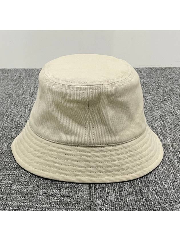 HALEY logo bucket hat ecru light pink CU001XFA A3C05A ECLP - ISABEL MARANT ETOILE - BALAAN 3