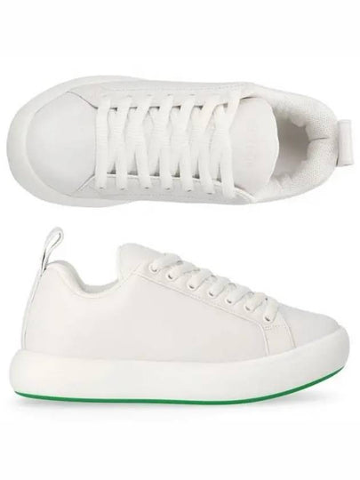 Leather Low Top Sneakers White - BOTTEGA VENETA - BALAAN 2