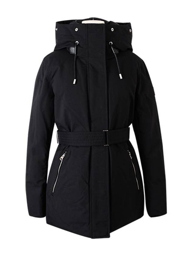 Women's JENIFZ JennyFZ Hooded Short Padded Jumper Black - MACKAGE - BALAAN 2