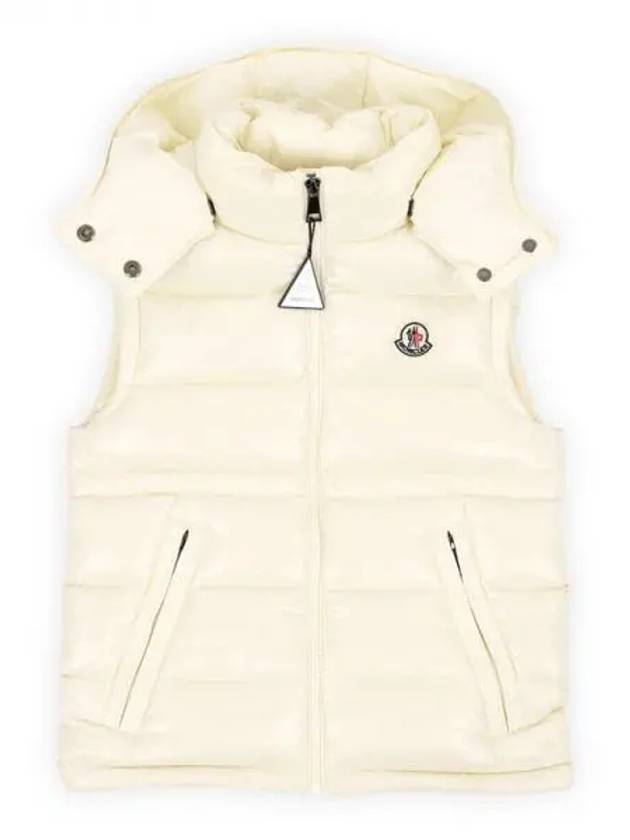 Kids ANIA Down Hooded Padded Vest Ivory 1A00081 68950 070 8 10A 271298 1101171 - MONCLER - BALAAN 1