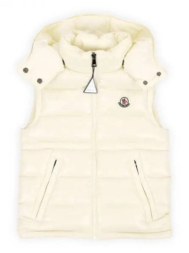 Kids ANIA Down Hooded Padded Vest Ivory 1A00081 68950 070 8 10A 271298 1101171 - MONCLER - BALAAN 1