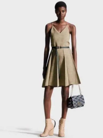 A line pleated dress 1AC4O1 - LOUIS VUITTON - BALAAN 1