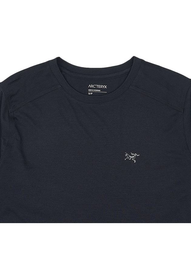 Ionia Merio Wool Short Sleeve T-Shirt Black - ARC'TERYX - BALAAN 4