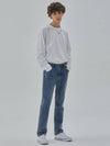 denim slim straight pants indigo - CORK - BALAAN 3