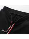 Regular Fit Tricolor Accent Track Pants Black - MONCLER - BALAAN 9