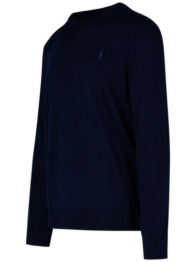 Polo Ralph Lauren Navy Wool Sweater - POLO RALPH LAUREN - BALAAN 2