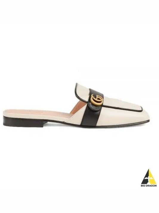 Double G Slide Sandals White - GUCCI - BALAAN 2