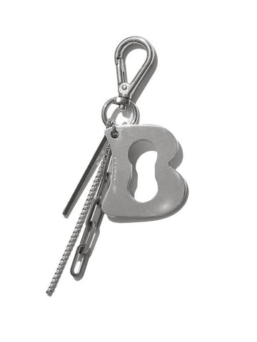 B LOGO OPENER KEY RING: SILVER - BIG UNION - BALAAN 1