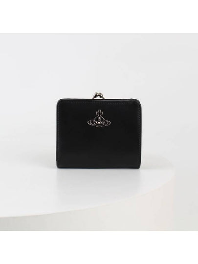 Coin Pocket Half Wallet Black - VIVIENNE WESTWOOD - BALAAN 2