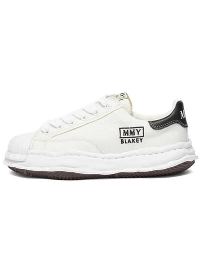 Blakey OG Sole Canvas Low Top Sneakers White - MAISON MIHARA YASUHIRO - BALAAN 2