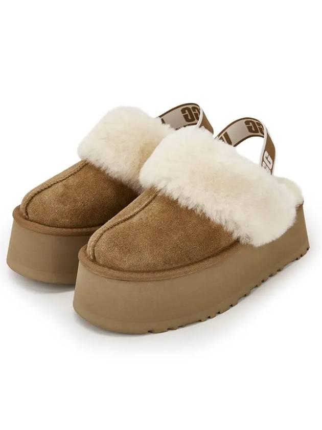 Funkette Platform Slippers Chestnut - UGG - BALAAN 4