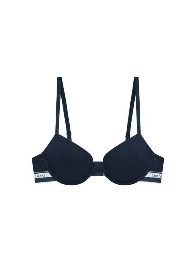 UNDERWEAR Women s Logo Line Band Push Up Bra Marine - EMPORIO ARMANI - BALAAN 1