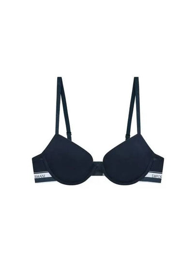 UNDERWEAR Women s Logo Line Band Push Up Bra Marine - EMPORIO ARMANI - BALAAN 1