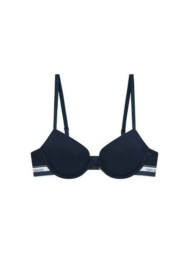 UNDERWEAR Women s Logo Line Band Push Up Bra Marine - EMPORIO ARMANI - BALAAN 1