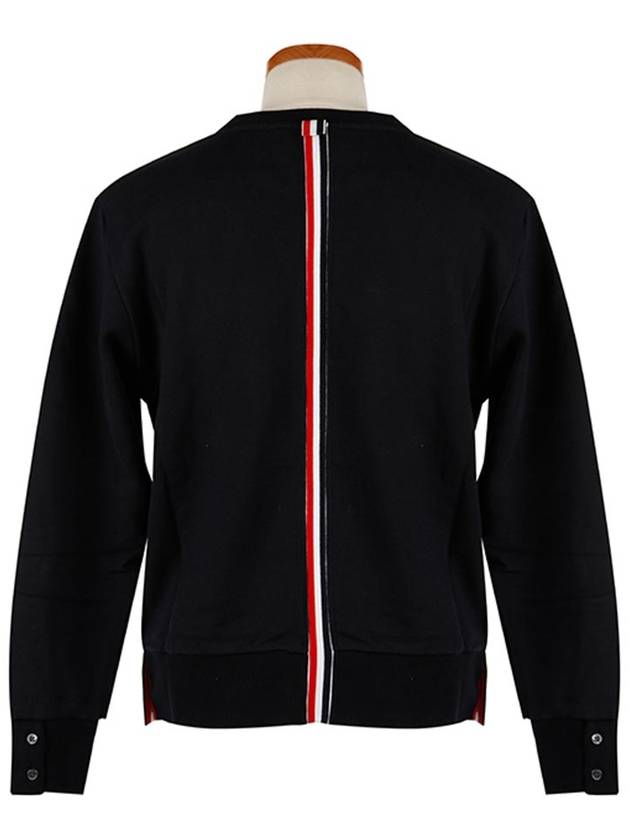 Center Back Stripe Crewneck Sweatshirt Navy - THOM BROWNE - BALAAN 5