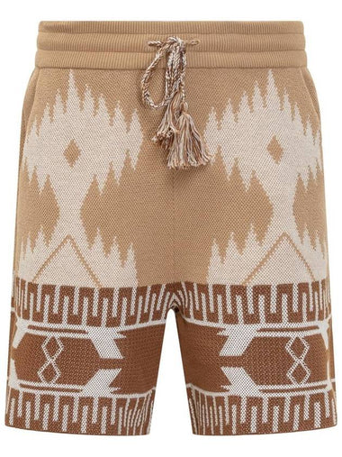 Alanui Bermuda Shorts With Icon Piquet Pattern - ALANUI - BALAAN 1