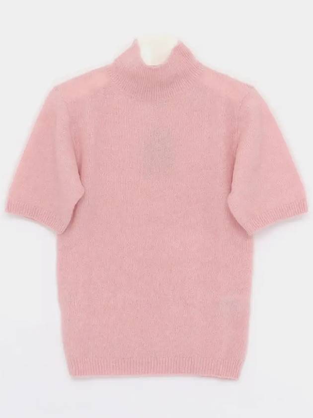 Edie Short Sleeve Turtleneck Pink - A.P.C. - BALAAN 3