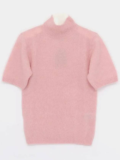 Edie Short Sleeve Turtleneck Pink - A.P.C. - BALAAN 2