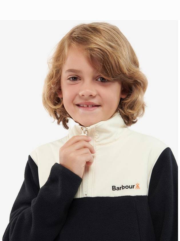 Kids Fleece Long Sleeve Top CFL0006BK31 Black XXL 14 15Y - BARBOUR - BALAAN 4