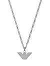 Logo Necklace Silver - EMPORIO ARMANI - BALAAN 4