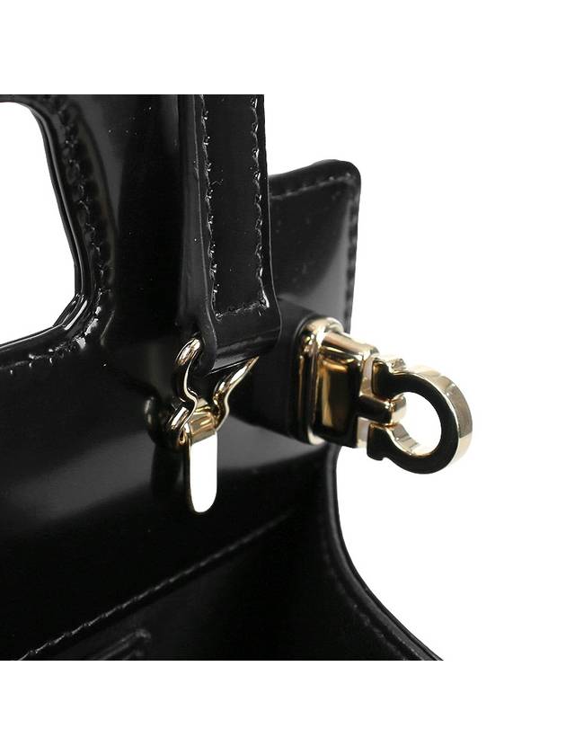 Wanda Mini Bag Black - SALVATORE FERRAGAMO - BALAAN 10