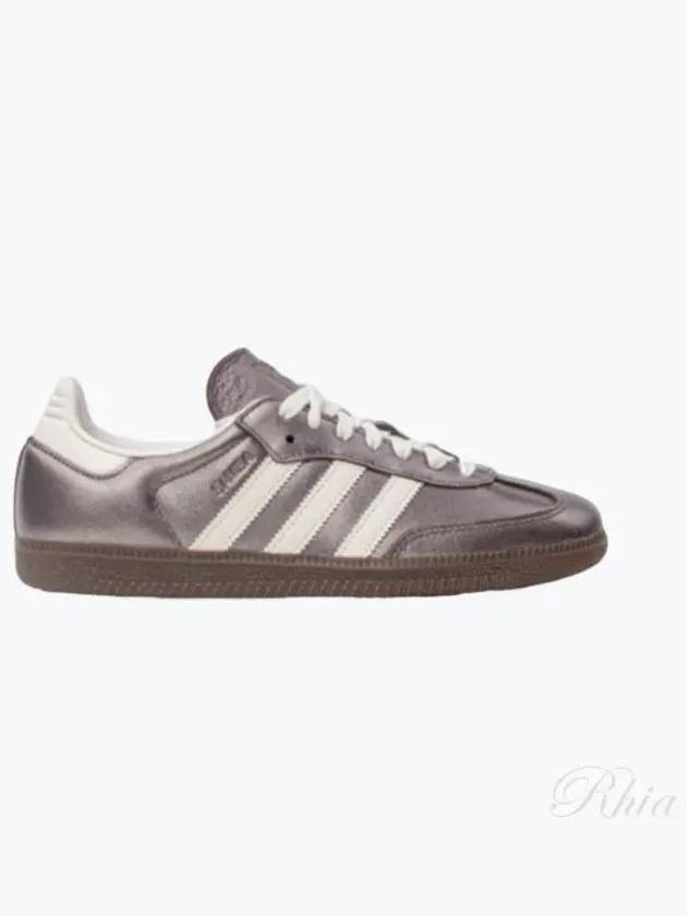 Samba OG Low Top Sneakers Metallic Purple White - ADIDAS - BALAAN 2