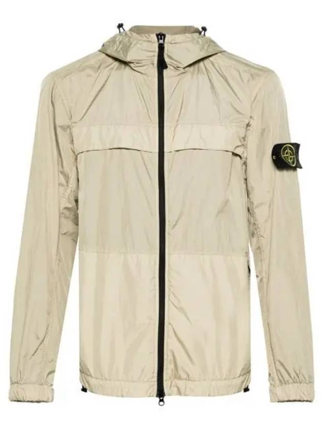 Garment Dyed Crinkle Reps R-Nylon Windbreaker Sand - STONE ISLAND - BALAAN 2