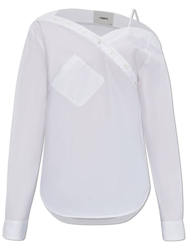 Coperni Shirt With Pocket, Women's, White - COPERNI - BALAAN 1