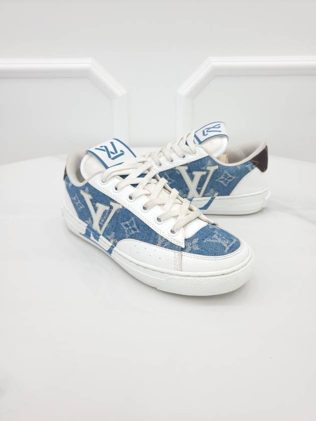 Charlie denim sneakers 34 5 - LOUIS VUITTON - BALAAN 3