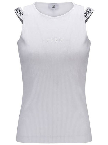 W Bone Strap Sleeveless ShirtWH - ANEWGOLF - BALAAN 1