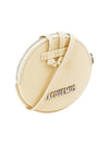 Le Pitchou Circle Neck Coin Purse Beige - JACQUEMUS - BALAAN 4