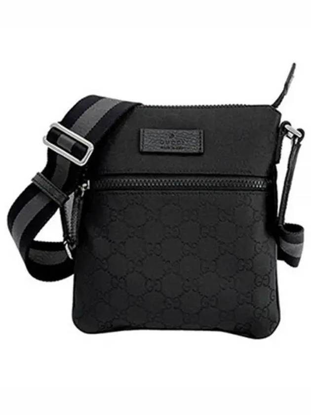 Micro GG Ssima Canvas Messenger Bag Black - GUCCI - BALAAN 2