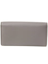 Marci Flap Grain Calfskin Long Wallet Cashmere Gray - CHLOE - BALAAN.