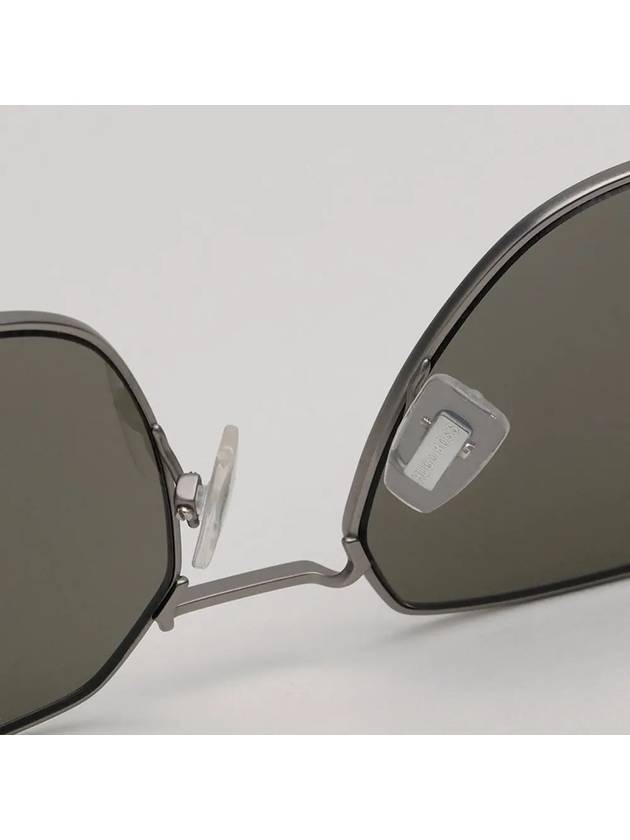 Hugo Boss titanium sunglasses BOSS0992FS RIWT4 matte metal frame mirror Asian fit - HUGO BOSS - BALAAN 6