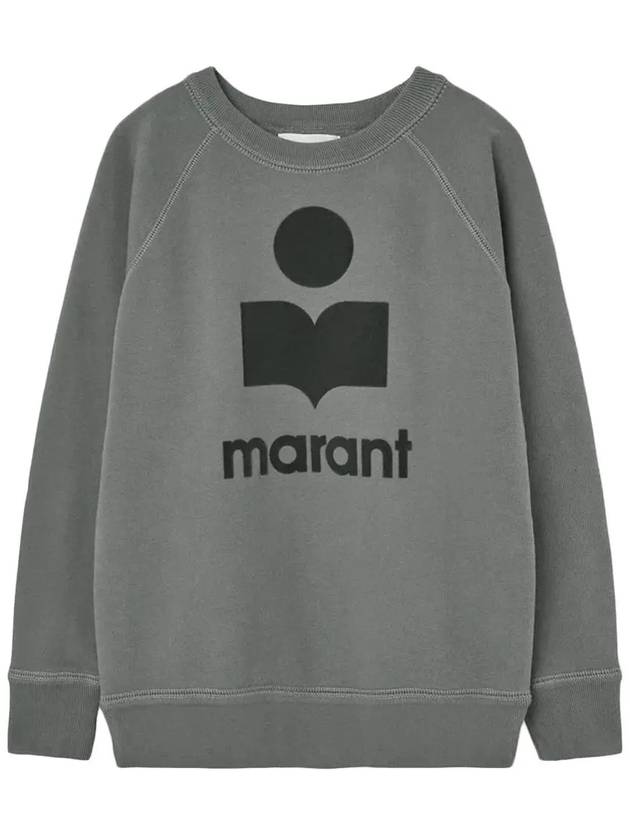 Millyny Logo Print Sweatshirt Dark Grey - ISABEL MARANT - BALAAN 2