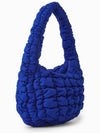 Quilted Mini Shoulder Bag Blue - COS - BALAAN 3