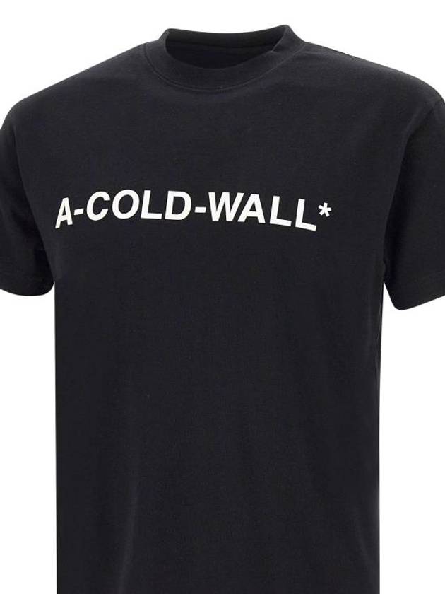 Short Sleeve T Shirt ACWMTS063 BLACK - A-COLD-WALL - BALAAN 5