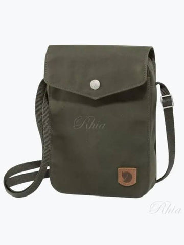 23156 662 Greenland Pocket Mini Cross Bag - FJALL RAVEN - BALAAN 1