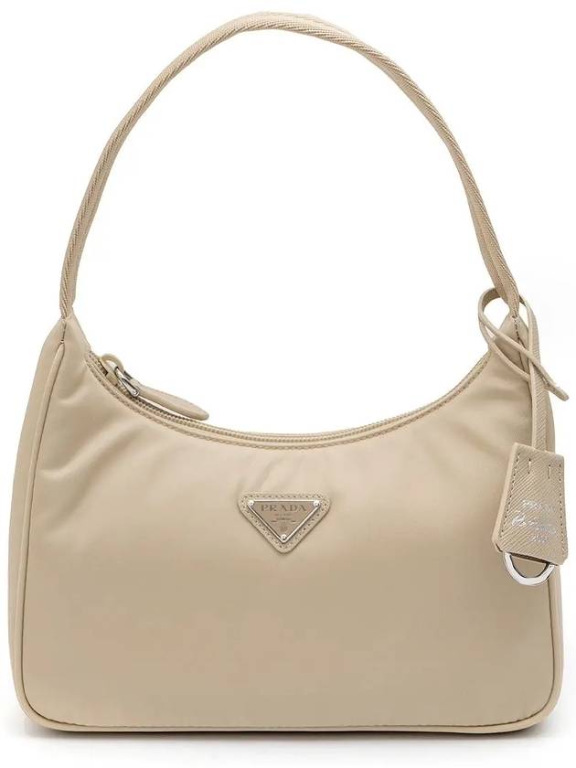 Re-Edition 2000 Re-Nylon Mini Shoulder Bag Desert Beige - PRADA - BALAAN 2