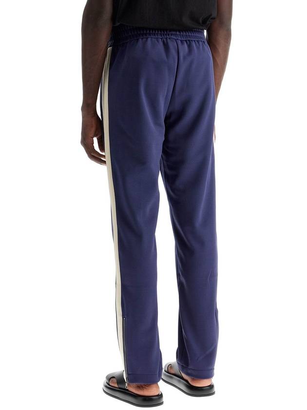 Palm Angels Classic Logo Track Pants Navy Blue - PALM ANGELS - BALAAN 4