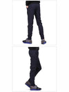 Men's Banding Zipper Jogger Straight Pants Navy - LANVIN - BALAAN 4