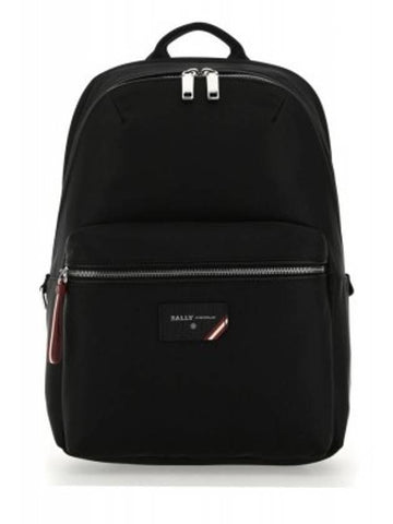 FEREY Logo Nylon Backpack Black - BALLY - BALAAN 1