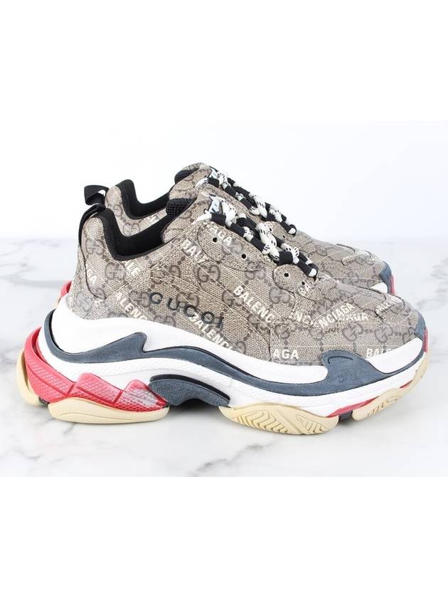 Gucci Hacker Ebony Triple S Sneakers 36 230 - BALENCIAGA - BALAAN 7