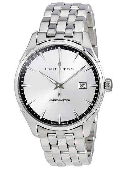 Jazzmaster Gent Metal Quartz Watch Silver - HAMILTON - BALAAN 2