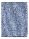 Structured Rib Knit Muffler Blue - GANNI - BALAAN 2