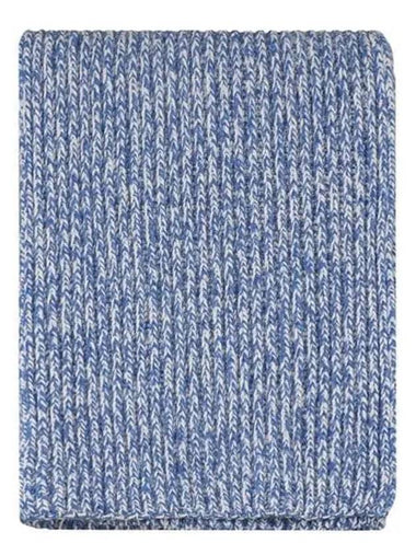 A4431 578 Ribbed knit muffler nautical blue　 989068 - GANNI - BALAAN 1