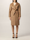 Women's Lilia Icon Single Coat Camel - MAX MARA - BALAAN 4