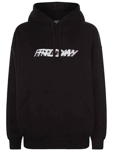 Friday Logo Hoodie Black - VETEMENTS - BALAAN 1